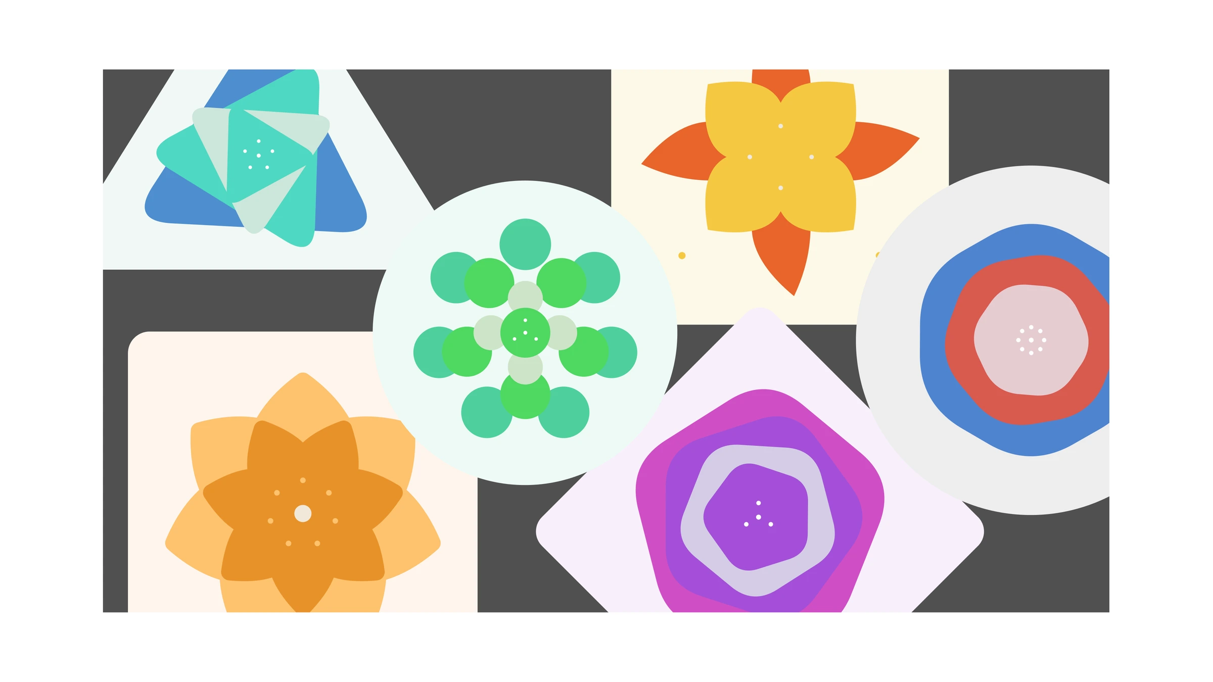 Quave abstract shape system